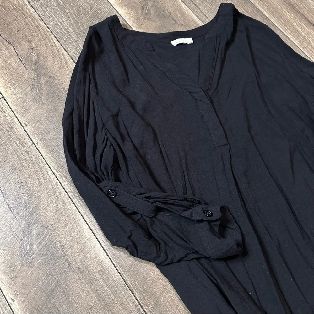 Alex & Lili Black Midi Dress - Picture 5 of 9
